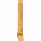 Ekena Millwork Portland Rough Sawn Timber Gable Bracket, Western Red Cedar, 72"W x 48"H x 6"D x 6"F, 16/12 Pitch GBW072X48X0606POR00RWR - alternate 4